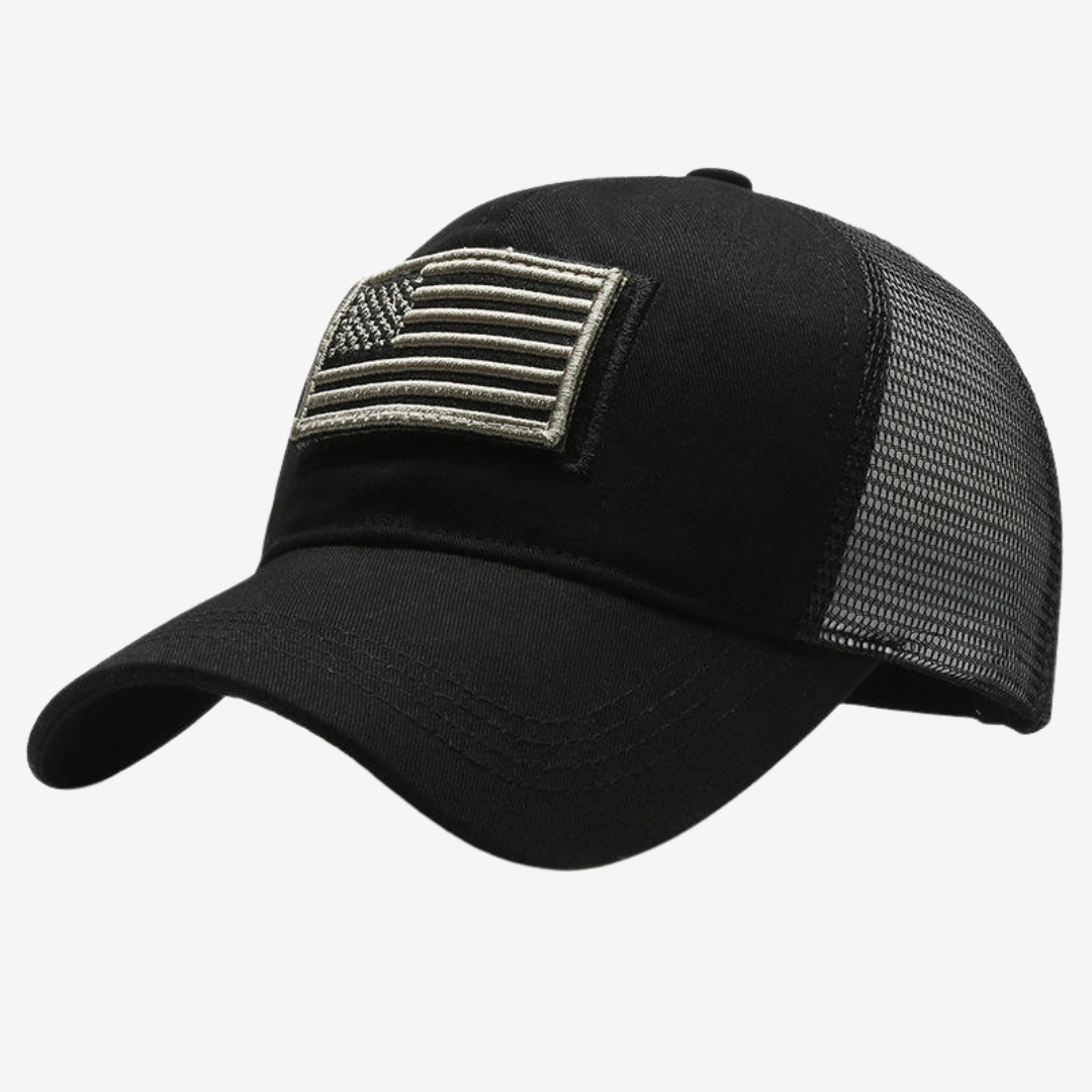 Tactical Cap With Interchangeable Velcro Patches