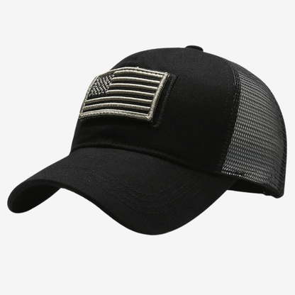 Tactical Cap With Interchangeable Velcro Patches