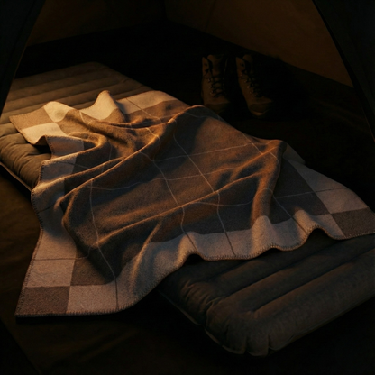 Handmade Knitted Cozy Blanket