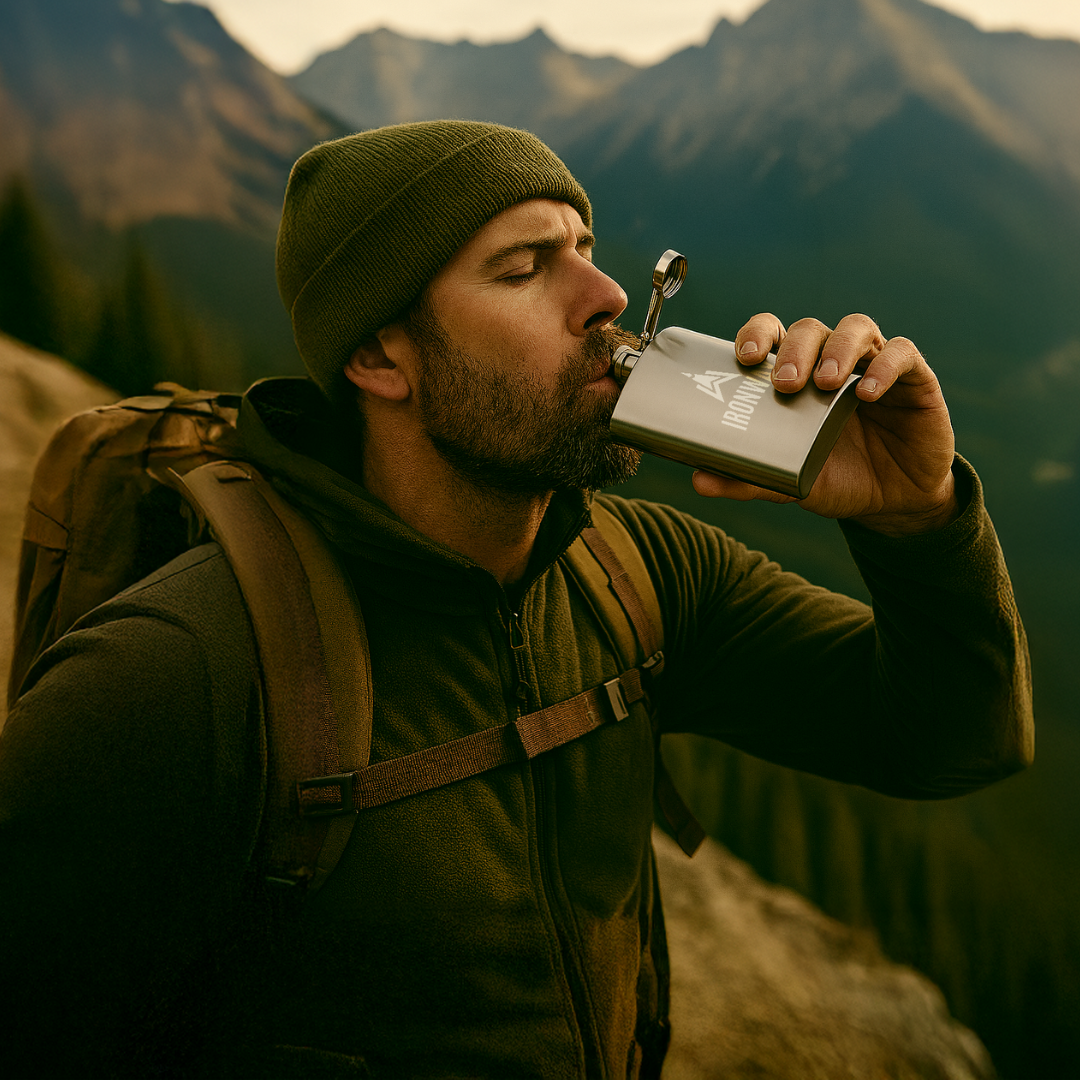Adventure Flask – Stainless Steel Hip Flask for Explorers