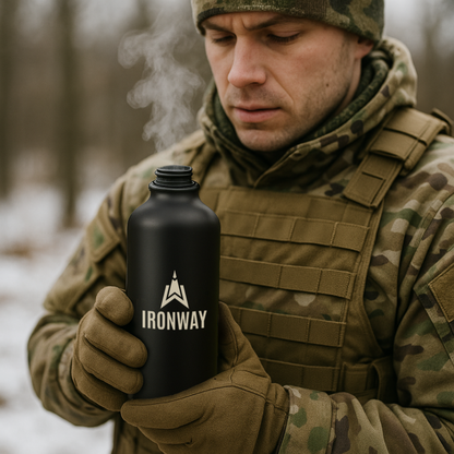 Trail Bottle – Lightweight Aluminum Water Bottle with Carabiner
