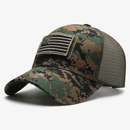 Tactical Cap With Interchangeable Velcro Patches