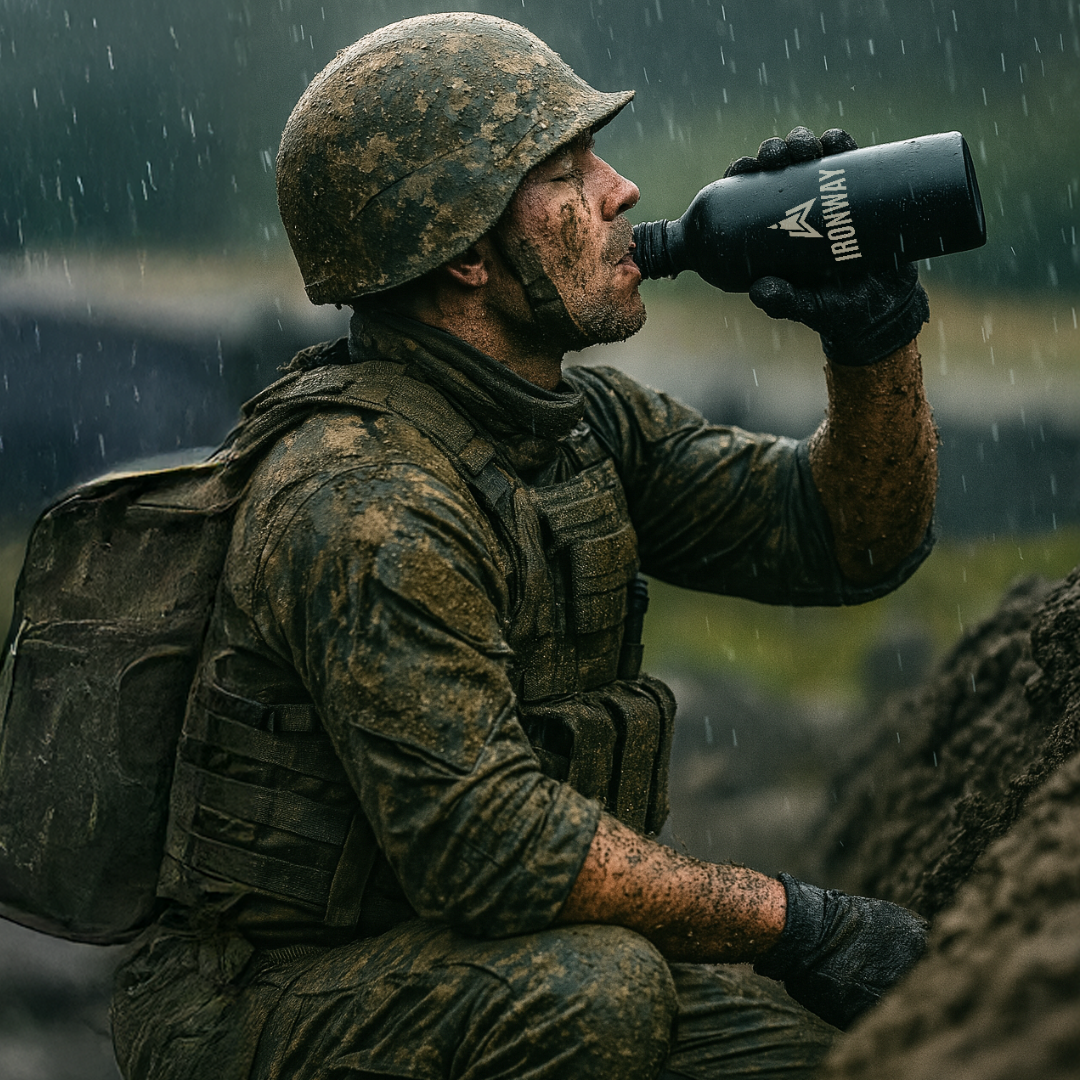 Trail Bottle – Lightweight Aluminum Water Bottle with Carabiner